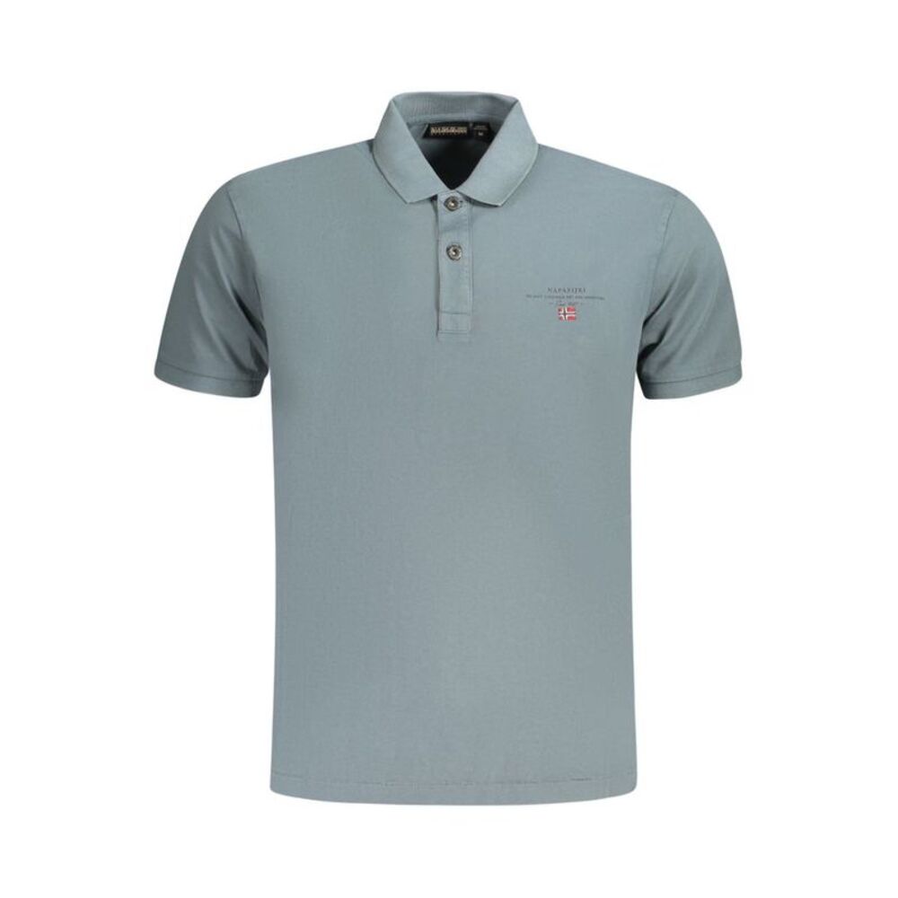 Napapijri Grigio Cotton Men Men's Polo